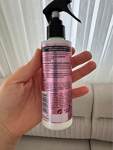 Canlandıcı Saç bakım spreyi - Görsel 3
