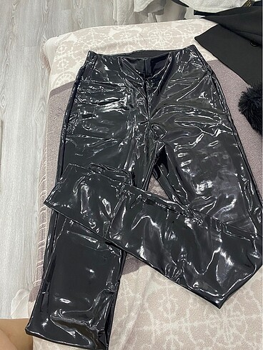 H&M suni deri tayt