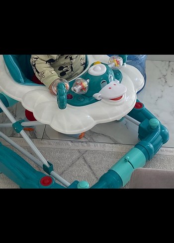 Prego Mavi Renkli Bebek Yürüteci - Görsel 2