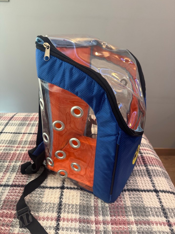 Kedi Taşıma Çantası - Lacivert - Görsel 2