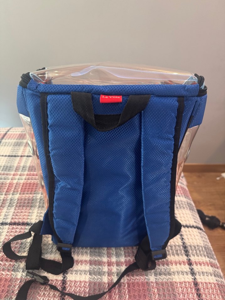 Kedi Taşıma Çantası - Lacivert - Görsel 3