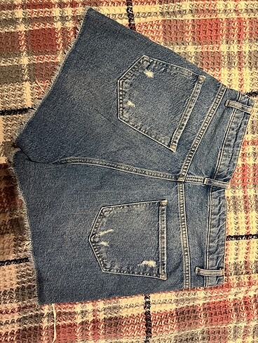 40 Beden Koton Denim Şort
