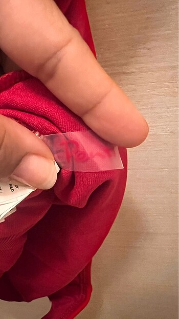 38 Beden kırmızı Renk Penti marka koyu kırmızırenkli