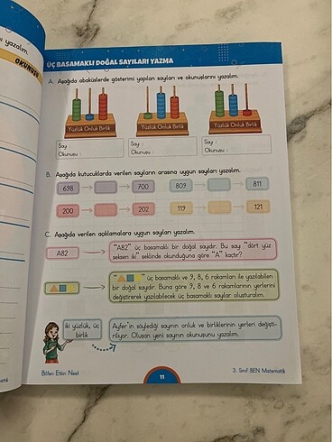 Beden Bifen yayıncılık 3. Sınıf matematik