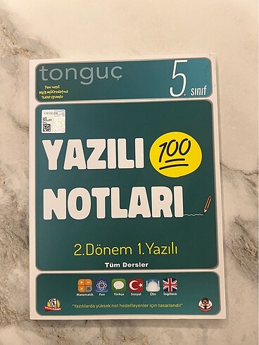 5. Sınıf tonguç yayınları