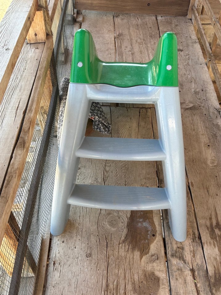 Koyu Yeşil Çocuk Kaydırağı - Görsel 2