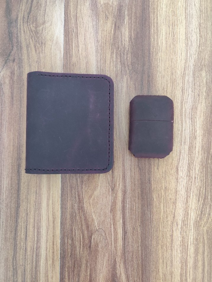 Bordo Deri Erkek Cüzdan Hediyelik - Görsel 2