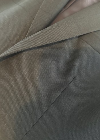 Klasik Siyah Düğmeli Erkek Takım Elbise Ceketi(Mango 48) - Görsel 7