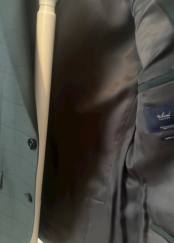 Klasik Siyah Düğmeli Erkek Takım Elbise Ceketi(Mango 48) - Görsel 5