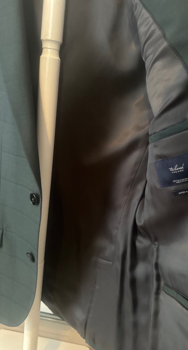 Klasik Siyah Düğmeli Erkek Takım Elbise Ceketi(Mango 48) - Görsel 5