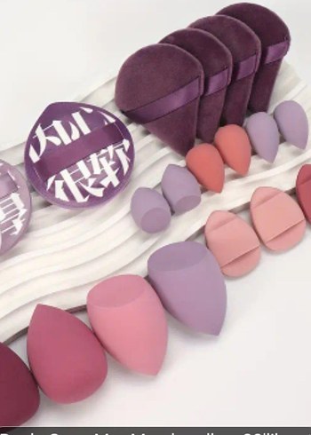  Beden 20 adetPembe Pastel Makyaj Süngeri