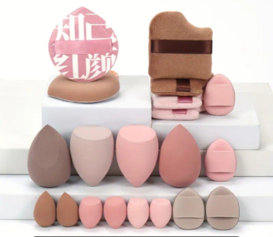 Pembe Pastel Makyaj Süngeri 15 adet - Görsel 4