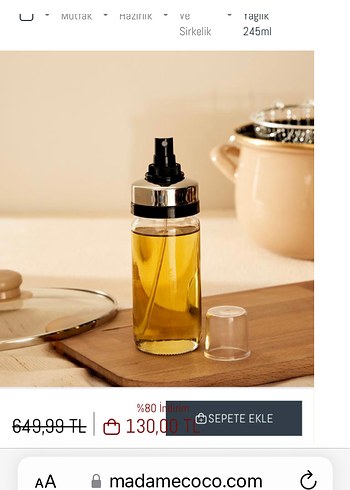 Ella Beyaz Gri Sprey Yağlık - Görsel 2