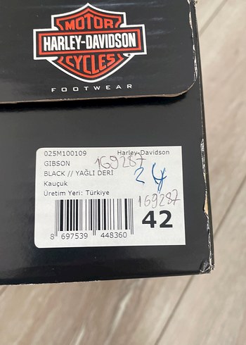 Sıfırdan Farksız Harley - Davıdson Erkek Botu - Görsel 8