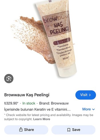 Browauw Kaş Peelingi 30 ml - Görsel 2