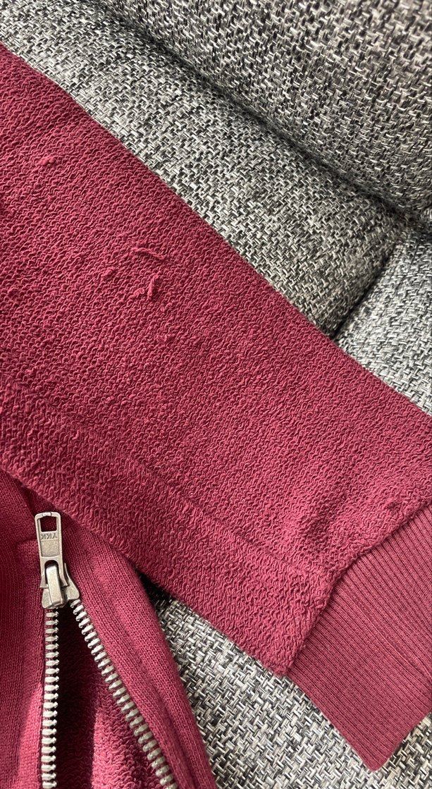 Bordo Baskılı Kadın Sweatshirt - Görsel 5