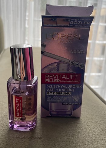 L'Oreal Paris Revitalift Filler Aydınlatıcı Göz Serumu 20ml - Görsel 4