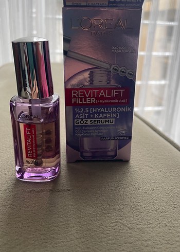 L'Oreal Paris Revitalift Filler Aydınlatıcı Göz Serumu 20ml - Görsel 5