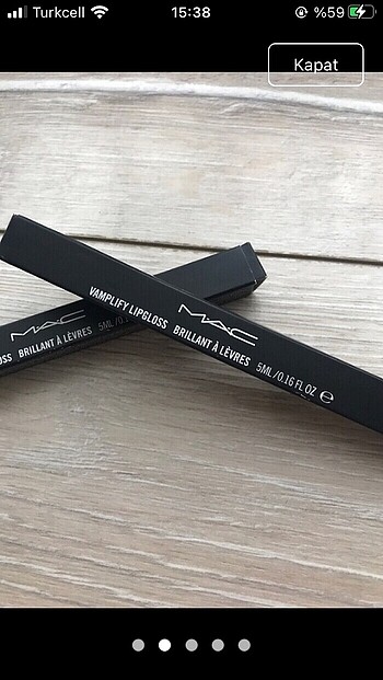 MAC Mac vamplify lipgloss