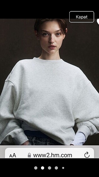 HM sweatshırt