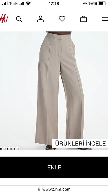 xs Beden HM kadın pantolon