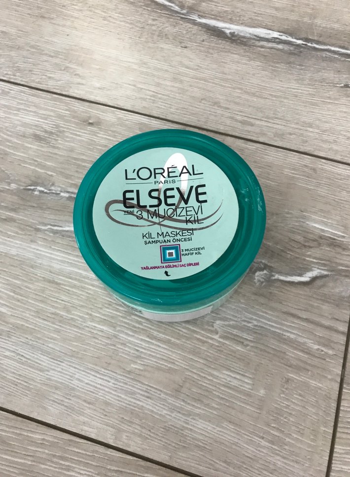 L'Oréal Elseve 3 Mucizevi Kil Saç Maskesi - Görsel 2