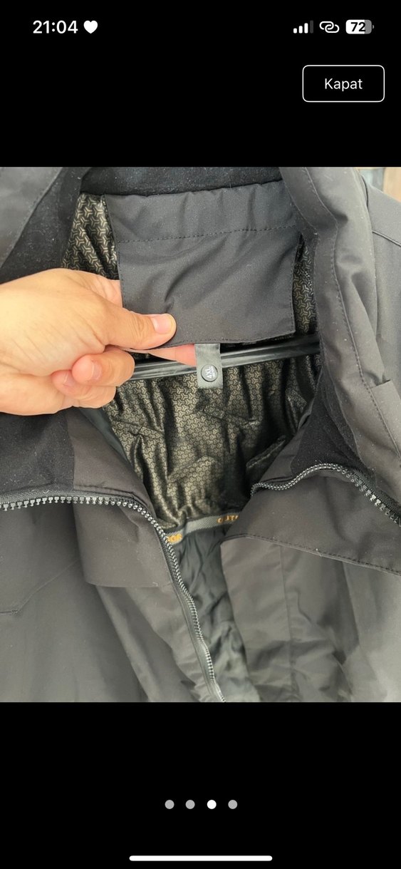 Columbia Fermuarlı siyah Erkek Ceket - Görsel 3