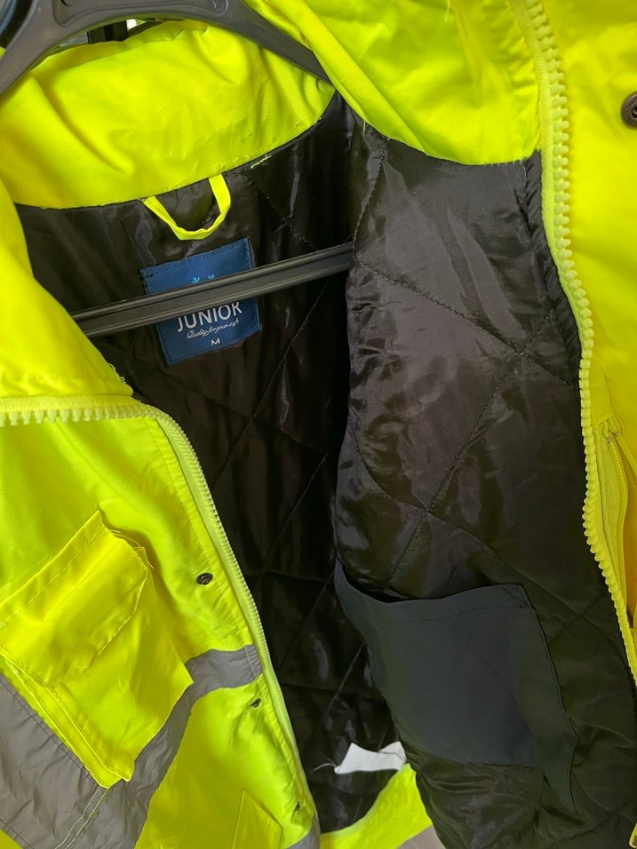 Sarı Düğmeli Street Wear Erkek Mont - Görsel 3