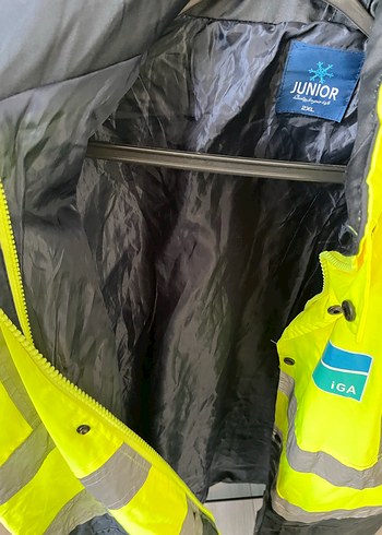 Düğmeli Sarı Midi Erkek Yağmurluk - Görsel 2