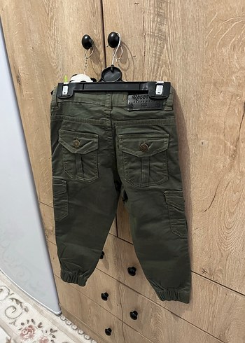 Kamuflaj Desenli Kemerli Erkek Çocuk Pantolonu - Görsel 2