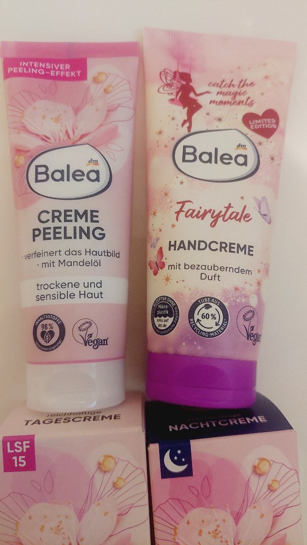 Balea Bakım Seti: Peeling, El Kremi, Gündüz ve Gece Kremi. - Görsel 3