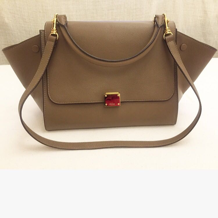 CELINE TRAPEZE 100% TOGO DERI