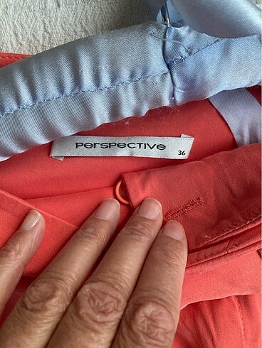 s Beden Perspektıf pantolon nar çıcegı rengınde
