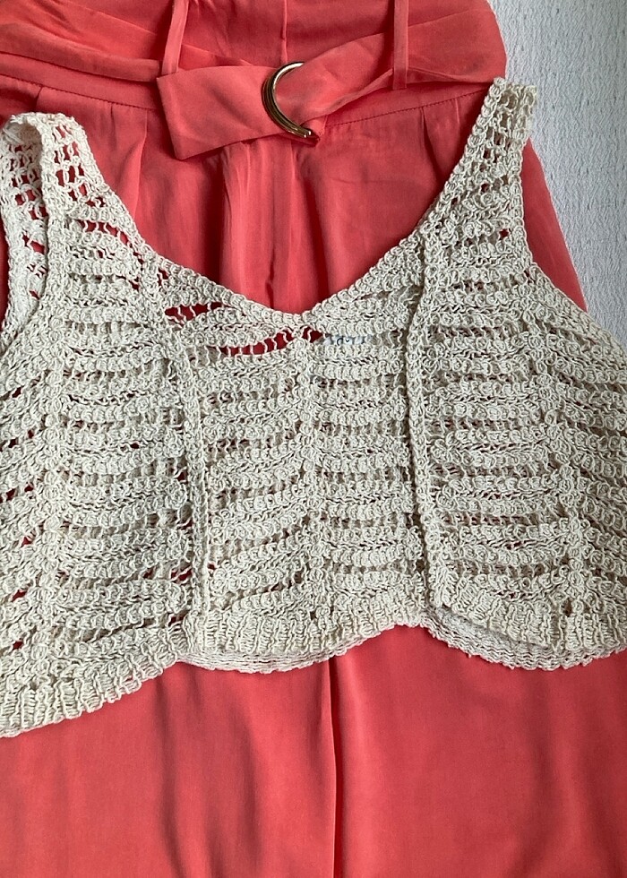 Perspektıf pantolon  nar çıcegı rengınde - Görsel 5