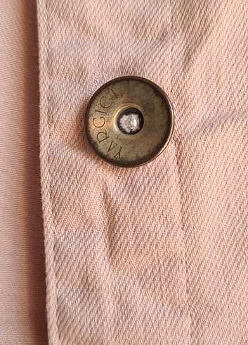 Yargıcı Kadın Denim Pembe Ceket - Görsel 4