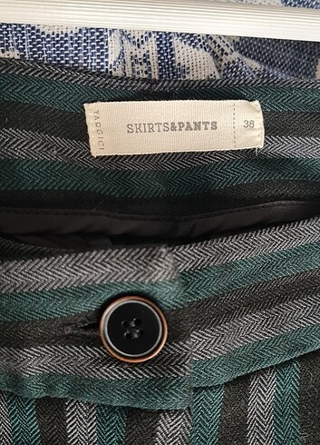 Yargıcı Kışlık Çizgili Pantolon - Görsel 2