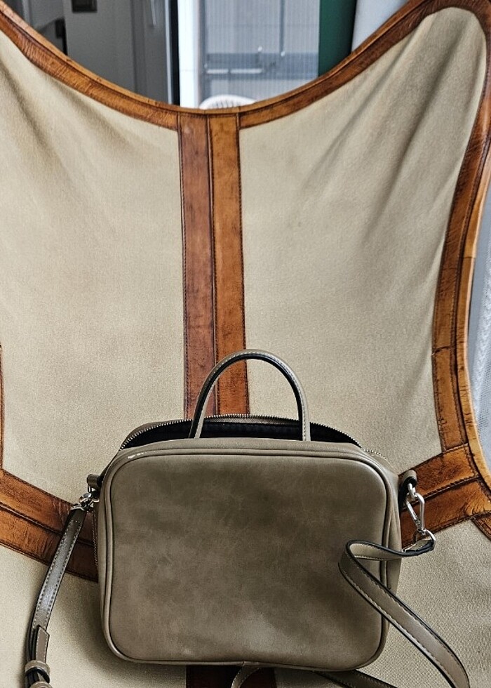 Mango askılı kadın çanta - Görsel 4