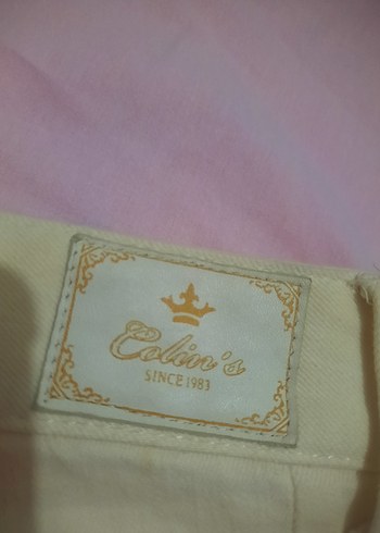 Bej Kadın Bermuda Şort Mini Boy - Görsel 3