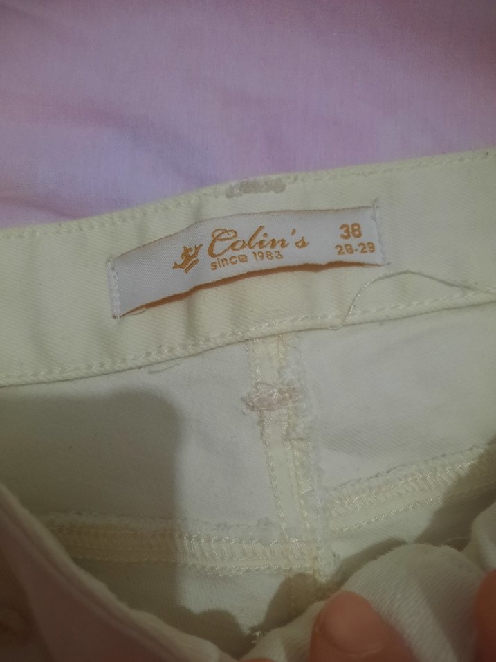 Bej Kadın Bermuda Şort Mini Boy - Görsel 4