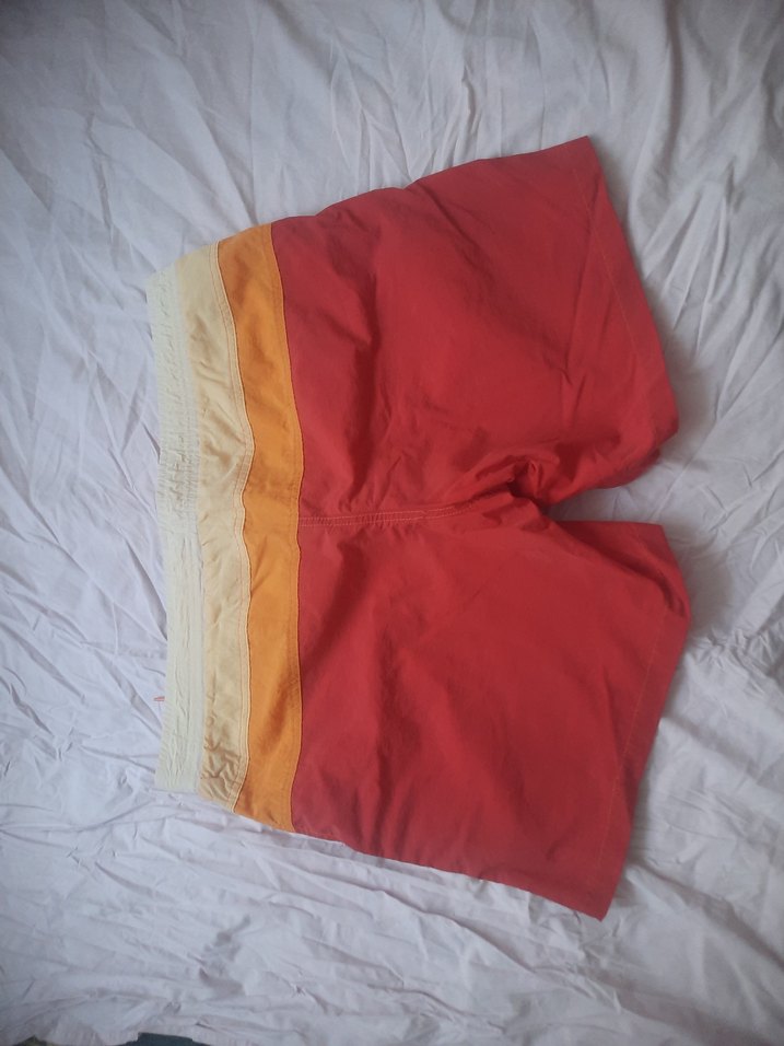 Renkli Baskılı Erkek Mini Deniz Şortu - Görsel 2