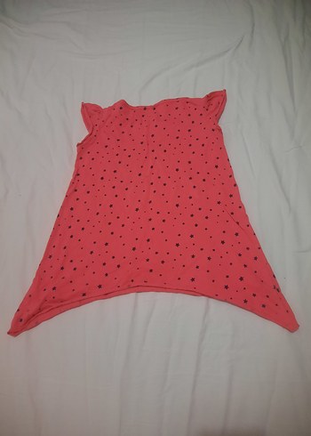 Kız Çocuk Kolsuz Renkli Desenli Bluz - Görsel 2