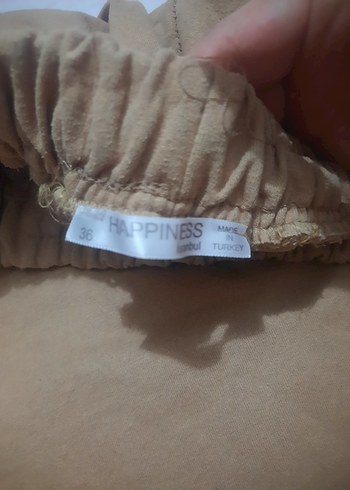 Bej Kadın Rahat Kesim Eşofman Altı - Görsel 3