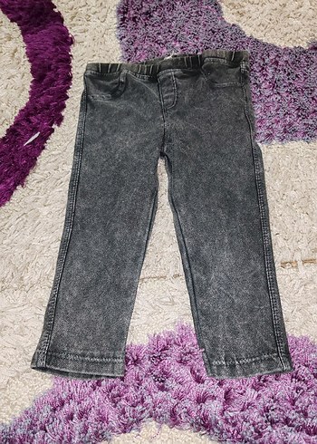 Renkli Kız Çocuk Taytları, Esnek Bel - Görsel 5