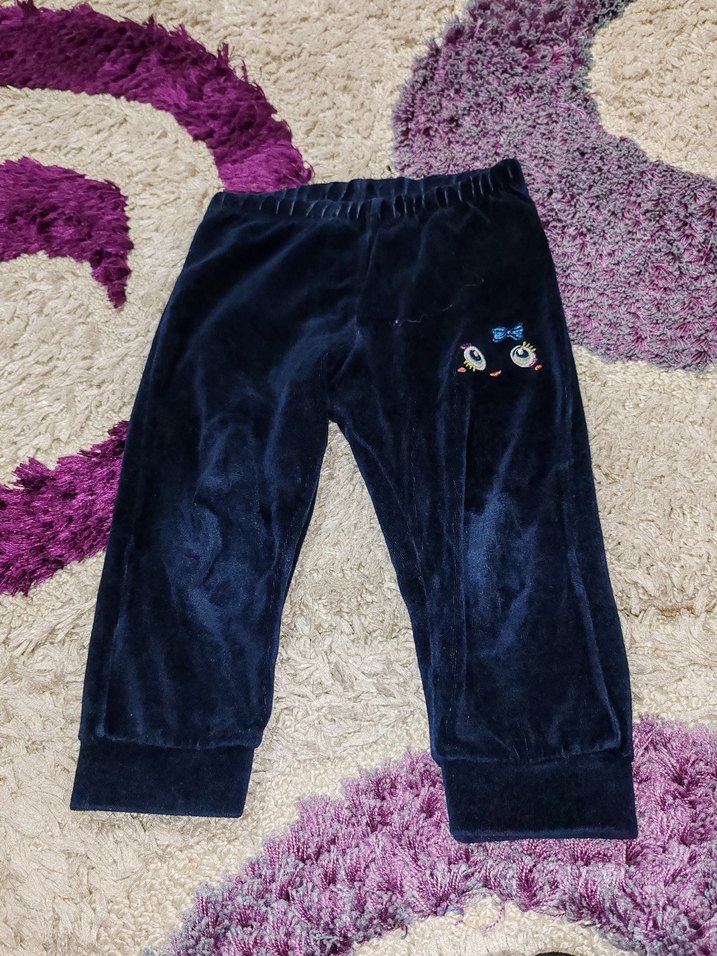 Renkli Kız Çocuk Taytları, Esnek Bel - Görsel 2