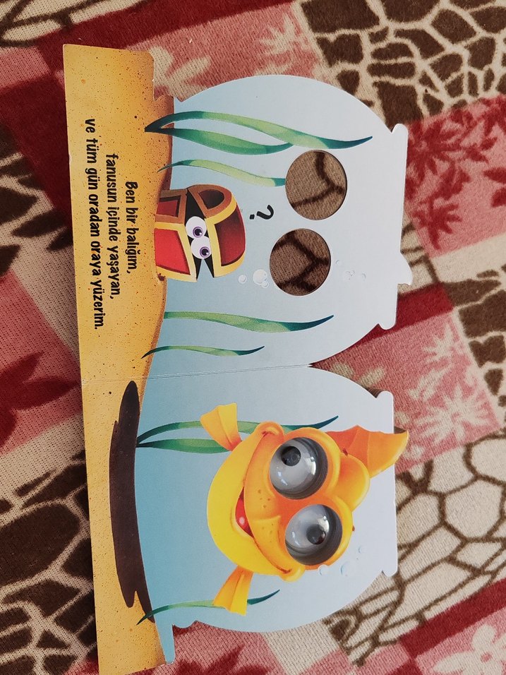 Pörtlek Gözlü Balık Çocuk Kitabı - Görsel 2