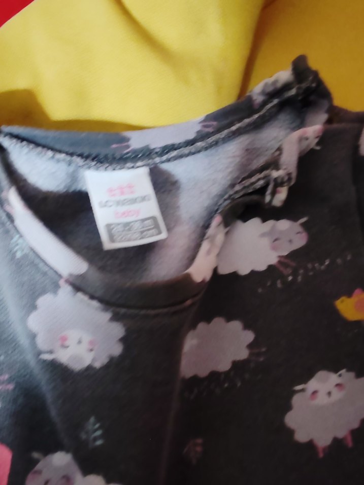 Kız Çocuk Bej Uzun Kollu Sweatshirt - Görsel 4