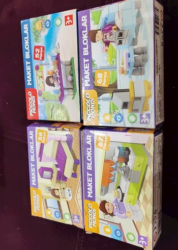 Piccolo mondi maket bloklar - Görsel 2