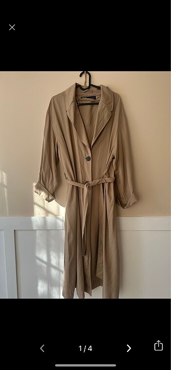 Zara tensel trenckot