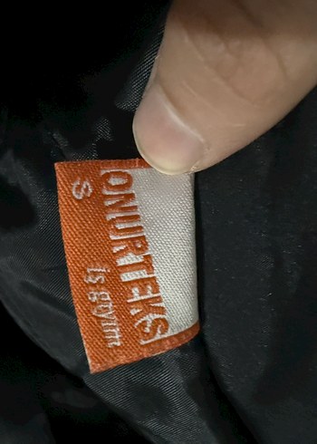 Siyah Düğmeli Erkek Midi Ceket - Görsel 6