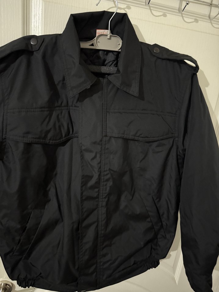 Siyah Düğmeli Erkek Midi Ceket - Görsel 5